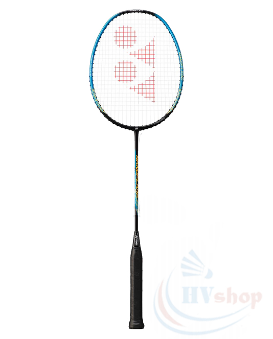Vợt cầu lông Yonex NanoFlare 001A màu xanh dương trên nền đen